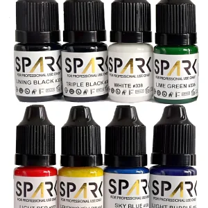 set de 8 tintas spark de 5ml