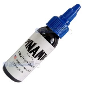 Tinta Dynamic Triple Black 1oz para tatuar negro intenso – Inksumos