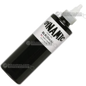 Tinta Dynamic Black 8oz para tatuar negro profesional – Inksumos