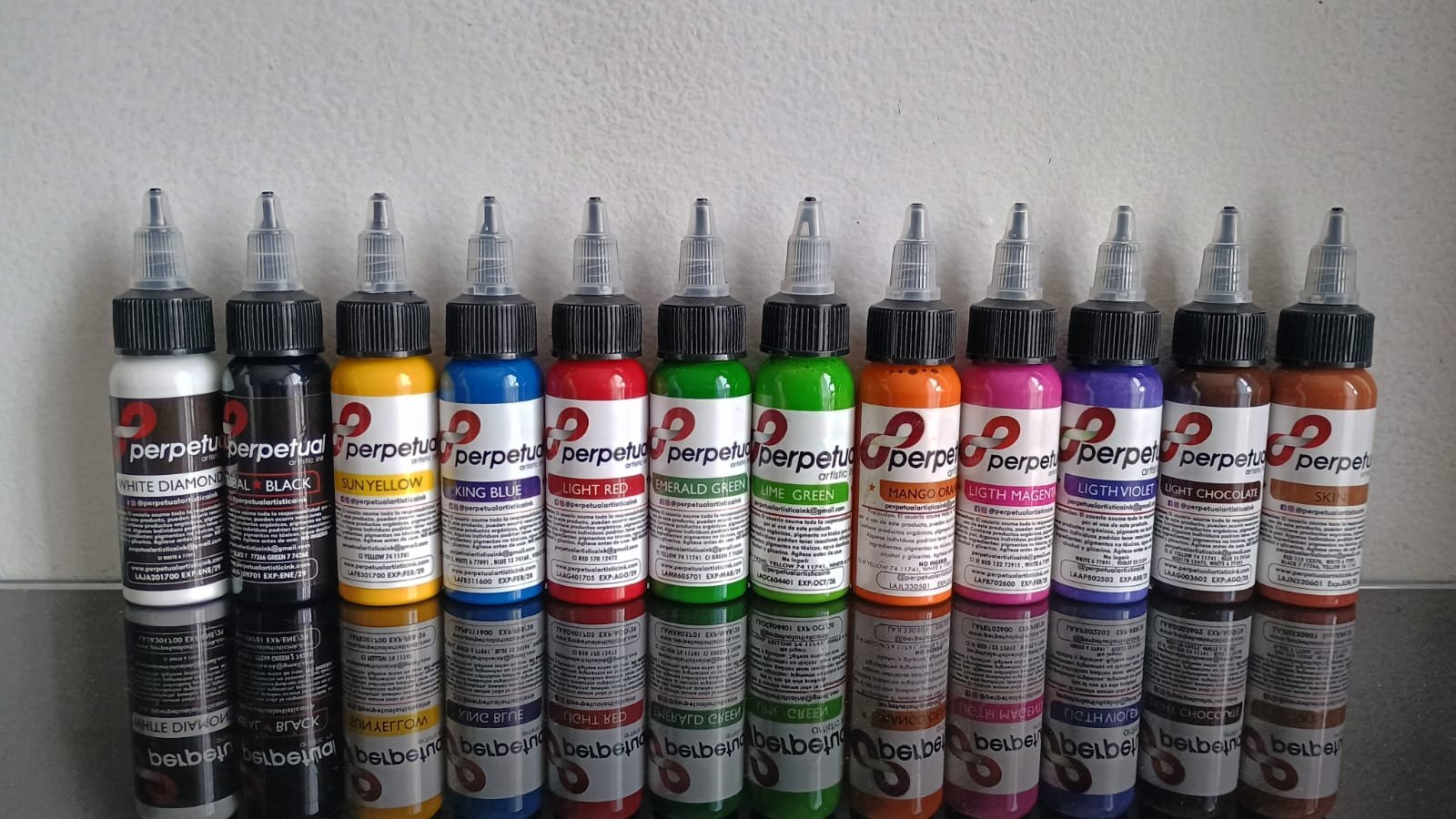 Tintas para tatuar Perpetual 1onz