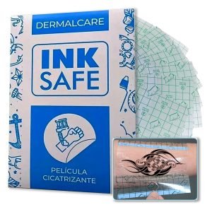 Parches cicatrizante para tatuaje