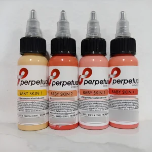 Set De Pigmentos Baby Skin Tatuaje Color Piel Skin Tattoo Perpetual