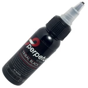 Tinta para tatuar Perpetual Tribal Black pigmento profesional – Inksumos