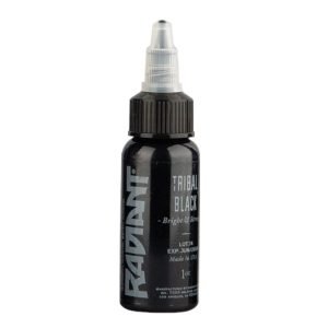 Tinta Radiant Black 1oz para tatuar pigmento profesional – Inksumos