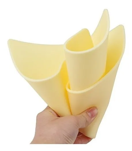 Piel Sintética Blanca 20x30 cm (Espesor 3 mm) - Imagen 4