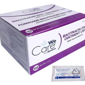 Caja Bacitracin Zinc Dynarex | Caja de 144 Sobres