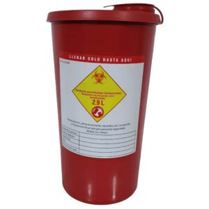 Guardian Recolector de Residuos Cortopunzantes 2,9 Litros