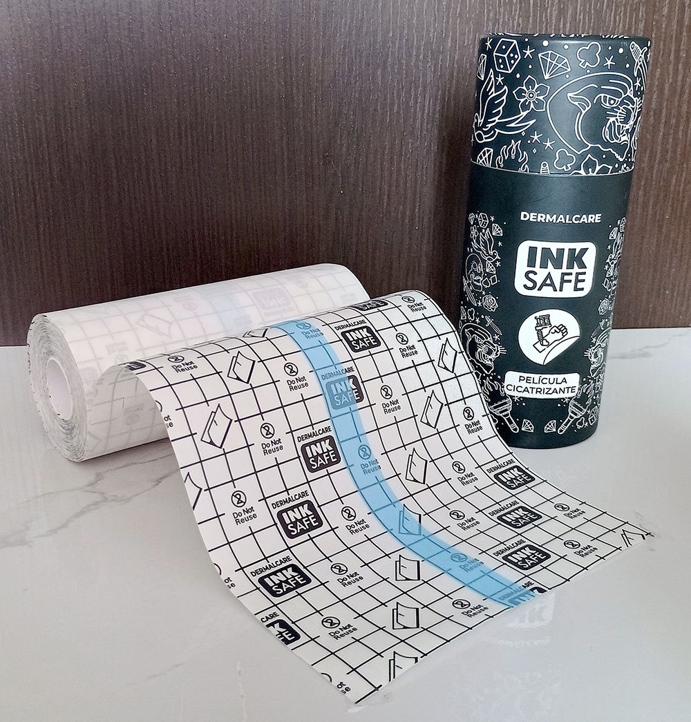 Parche Cicatrizante Rollo 15cm x 10m Ink Safe - Imagen 2