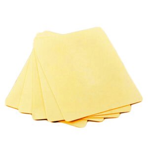 Piel Sintética Amarilla 14x19 cm (Espesor 1 mm)