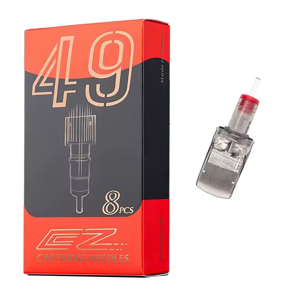 Cartuchos Tattoo Super Big Magnum 49RM Caja X 8 Cartuchos para tatuaje