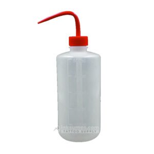 Tarro boxeador Tattoo, Piseta Frasco lavador laboratorio 500ml