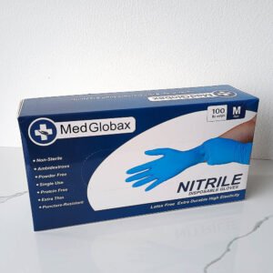 Guantes nitrilo azul