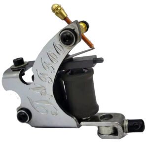 Maquina de bobinas Plateada