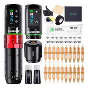 Máquina De Tatuar Dragonhawk L3 Profesional En Kit