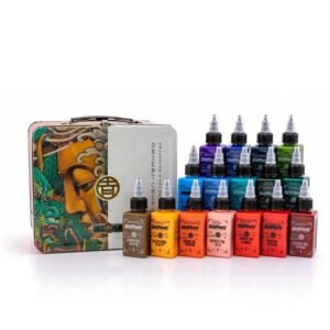 Set 16 Tintas 2oz - Orient Ching Radiant Tintas Para Tatuaje
