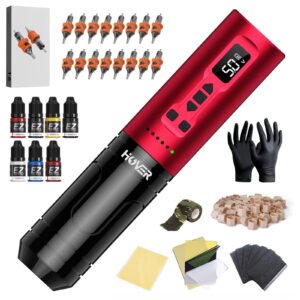 Maquina De Tatuar Pen Inalámbrica Inkin Hover En Kit