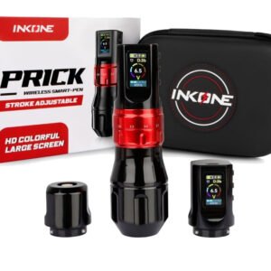 Máquina de tatuaje Inkone Prick Pen stroke ajustable / 2 baterías
