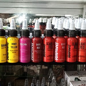Tintas Radiant para tatuar colors 1onz