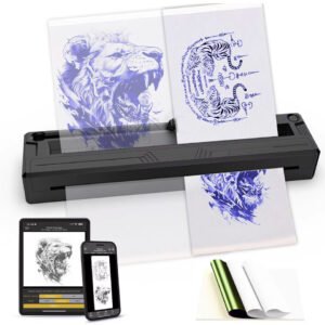 Impresora Térmica Dragonhawk T6 Para Plantillas De Tatuajes