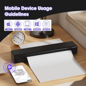Impresora Térmica Inalámbrica Plantilla Tatuaje Portatil Tattoo Printer