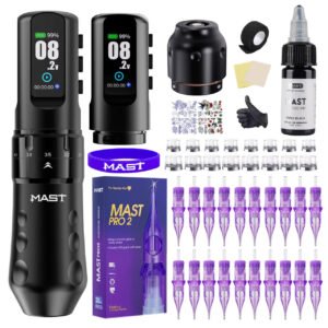 Máquina De Tatuar Mast Flip 4 Pro En Kit