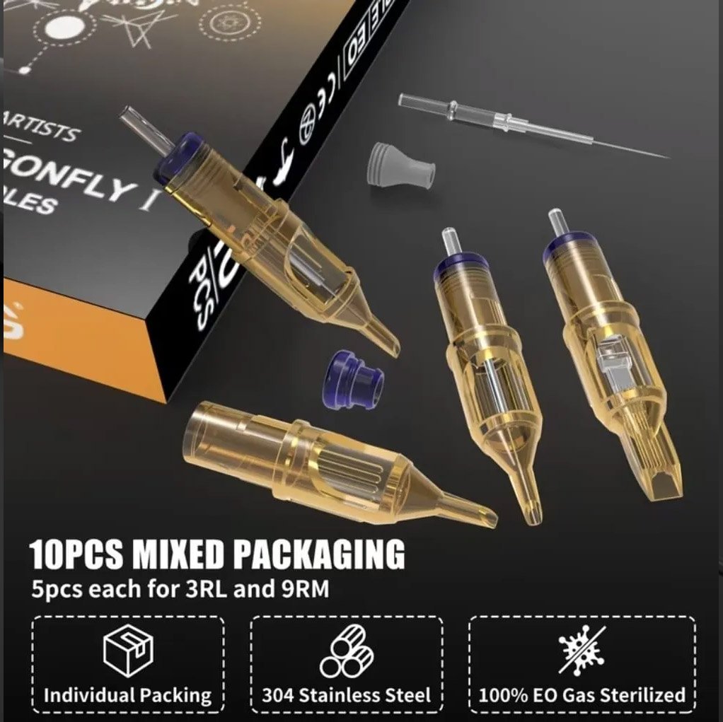 Kit Maquina Pen Inalámbrica Para Tatuar Yilong - Imagen 3